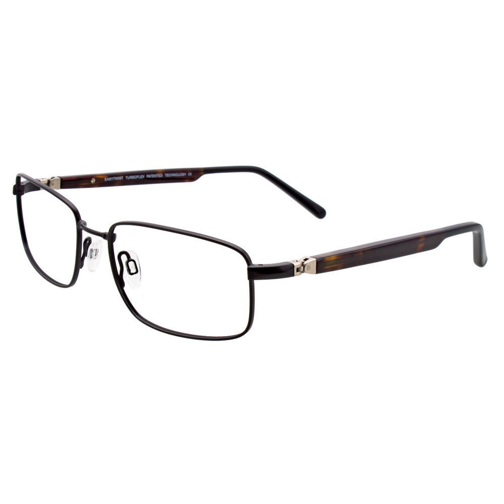 EASYTWIST ET961 Eyeglasses 090 Satin Black 53mm
